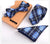 3 PCS Men Bow Tie and Handkerchief Set
