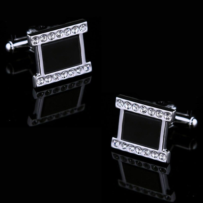 Black Fireplace Cufflinks