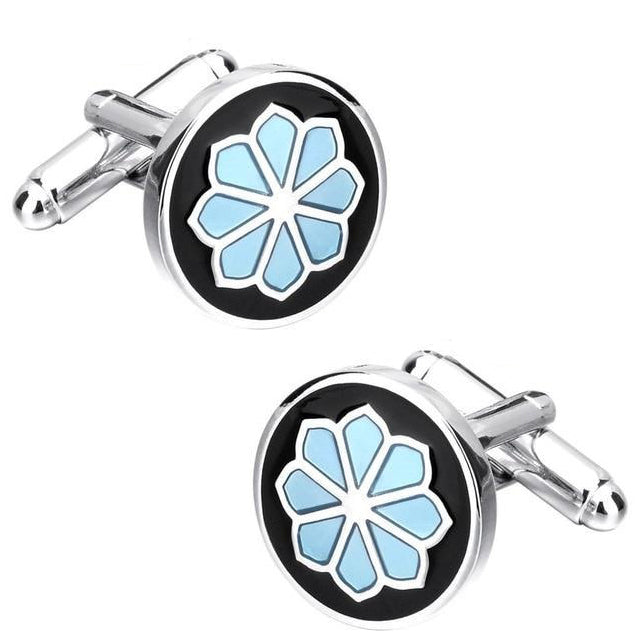 Baby Blue Flower Classic Cufflinks