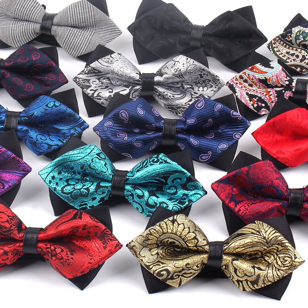 Pointed Men Bow Tie