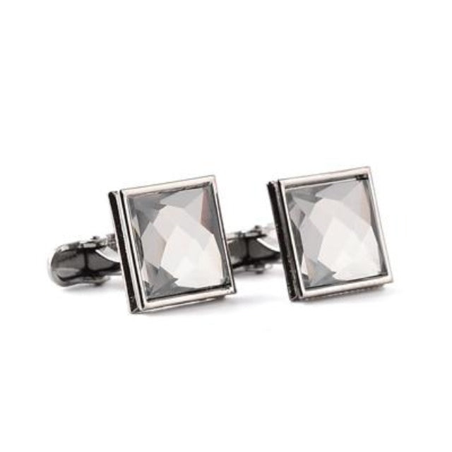 Elegant Fashion Luxury Crystal Cufflinks
