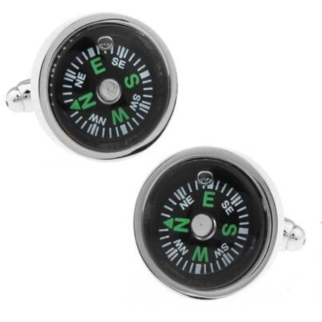 Compass Novelty Cufflinks