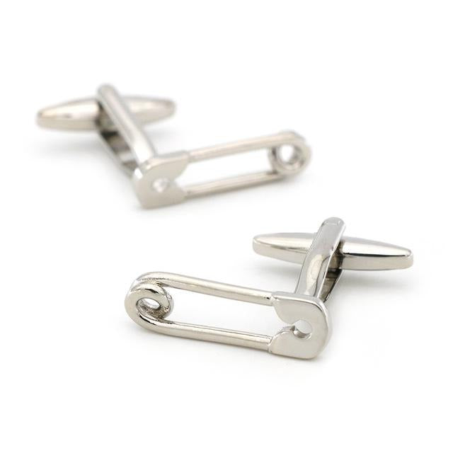 Safety Pin Cufflinks