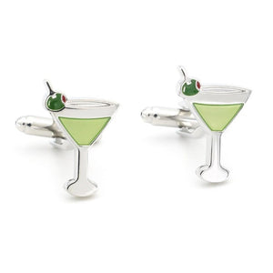 Martini Novelty Cufflinks