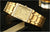 Gold Black Square Quartz Watches