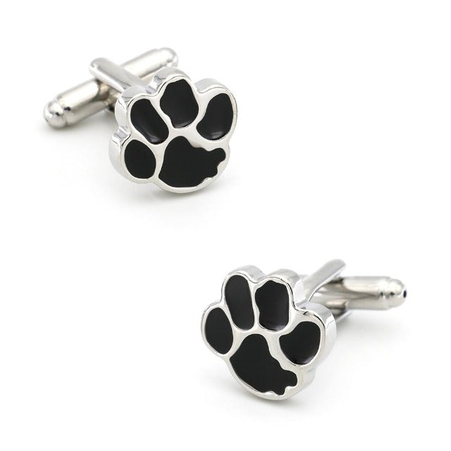Paw Print Novelty Cufflinks