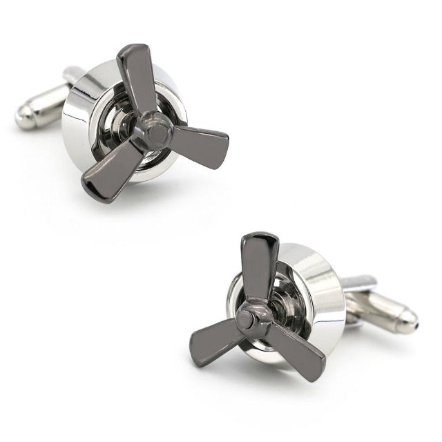 Propellor Design Cufflinks