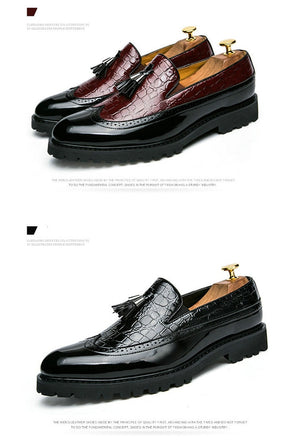 Casual Shoes Slip On Leather Loafers