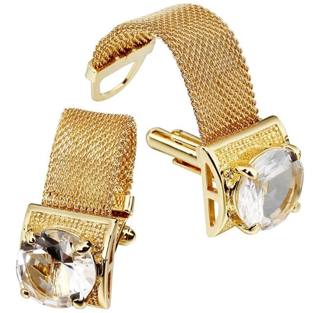 Royal Crystal Cufflinks
