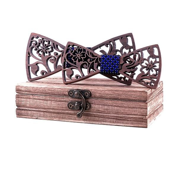 Arthur Adult & Kid's Bloom Wooden Bow Tie Set (6 Styles)
