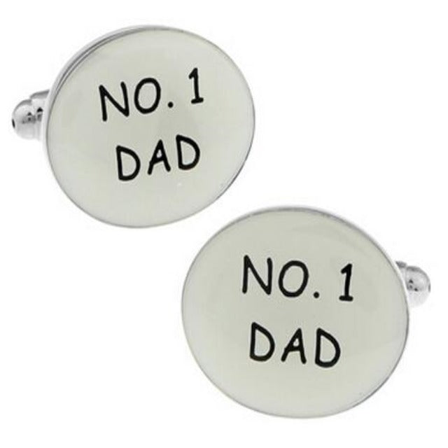 No. 1 Dad Cufflinks