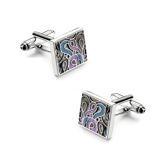 Jungle Square Cufflinks