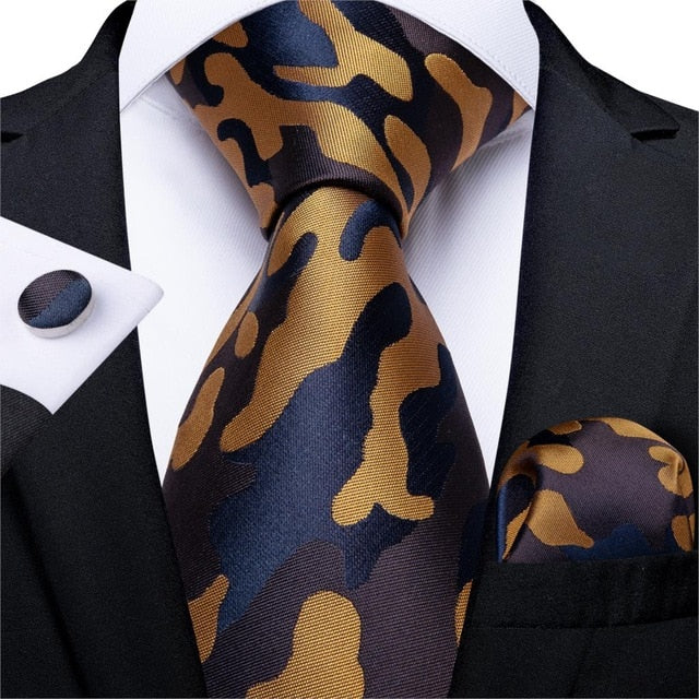 Army Print Tie Set