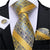 Blue/Gold Vintage Tie Set
