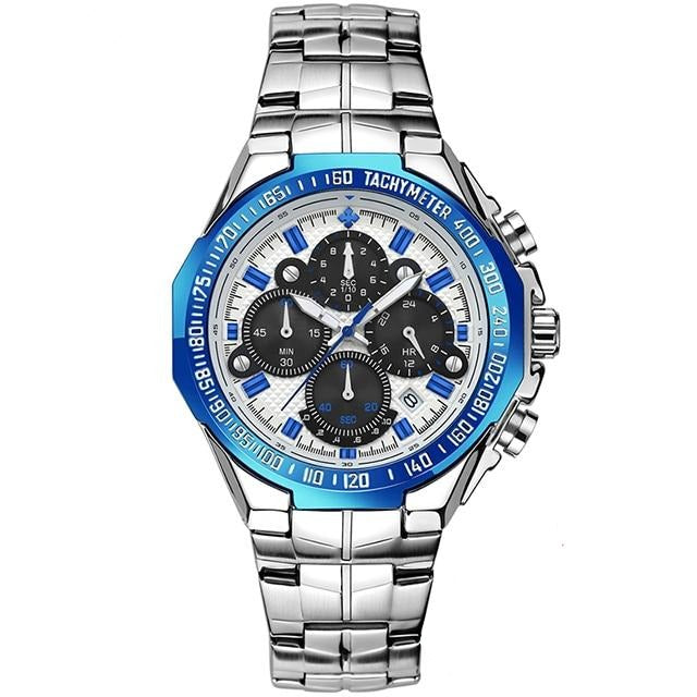Richard Stainless Steel Chronograph Watches