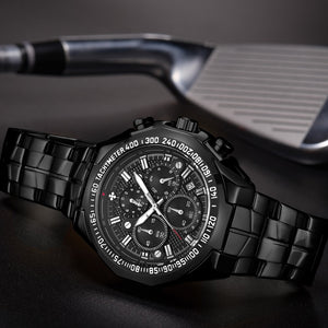 Richard Stainless Steel Chronograph Watches