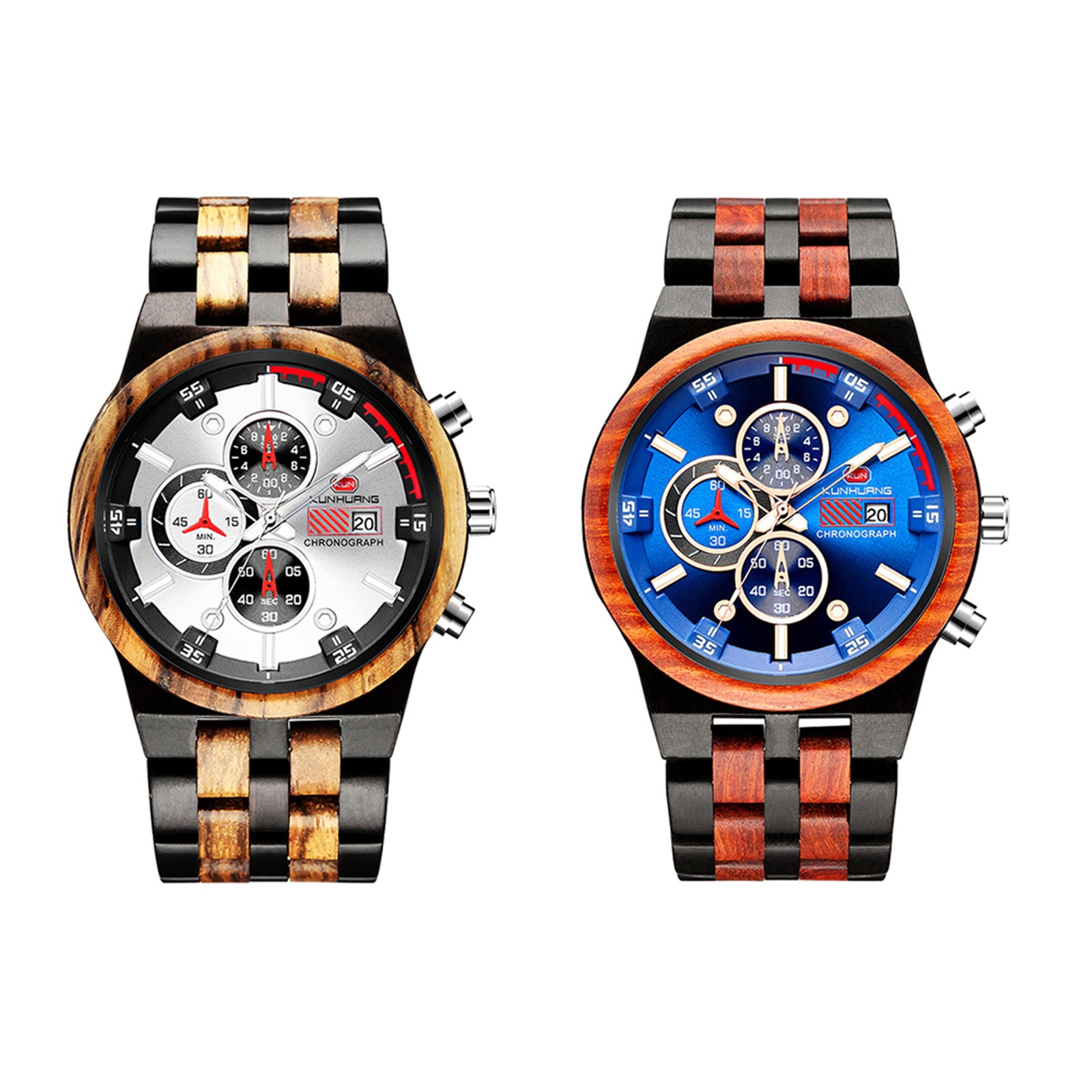 Mark's Retro Solid Wood Watches