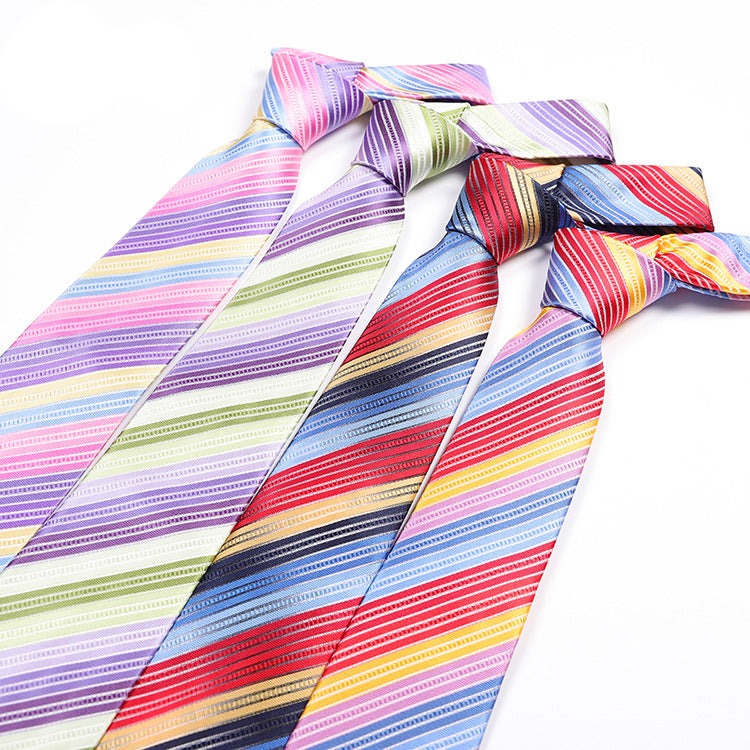 Festive Stripe Necktie Collection
