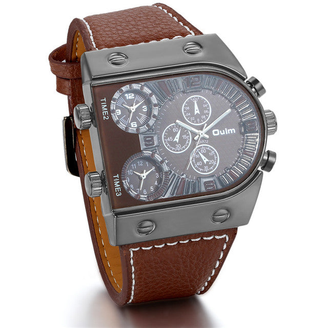 Cool Cat Leather Strap Watches