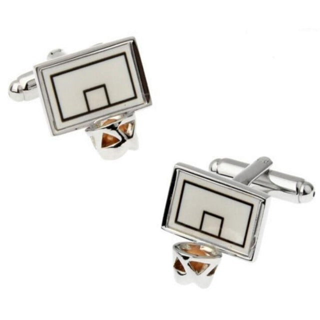 Basketball Hoop Cufflinks