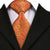Burnt Orange Paisley Tie Set