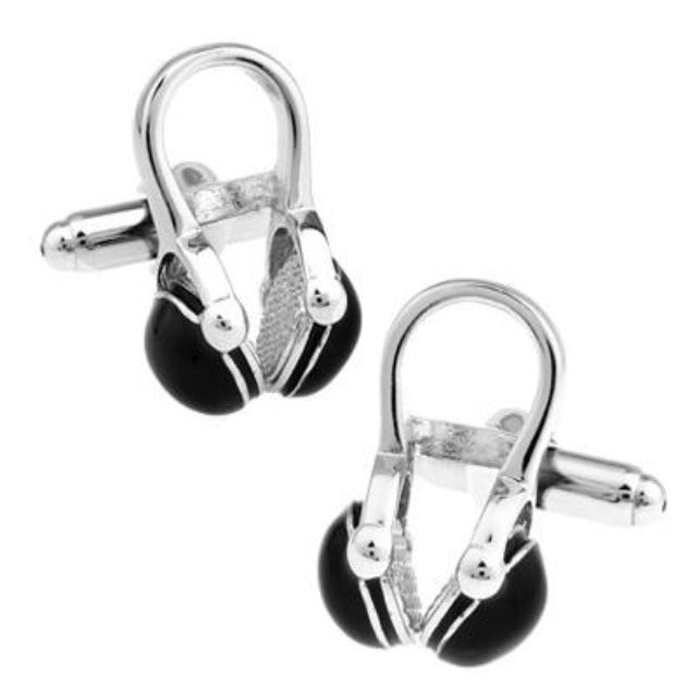 DJ Set Cufflinks (Headphones Only)