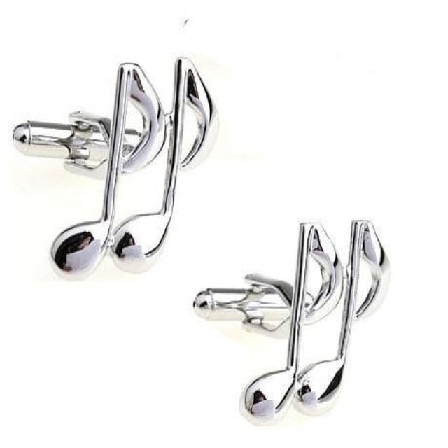 Musical Note Design Cufflinks