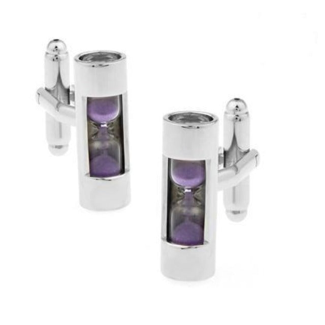 Hourglass Novelty Cufflinks