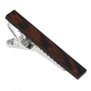 Luxury Wood Tie Clips for Men