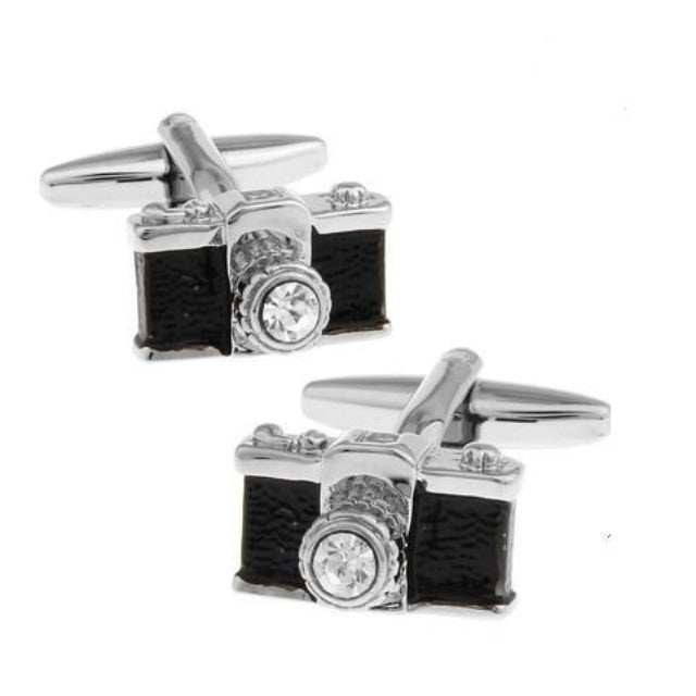 5mm Camera Design Cufflinks