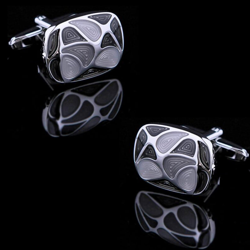 Black Mirage Cufflinks