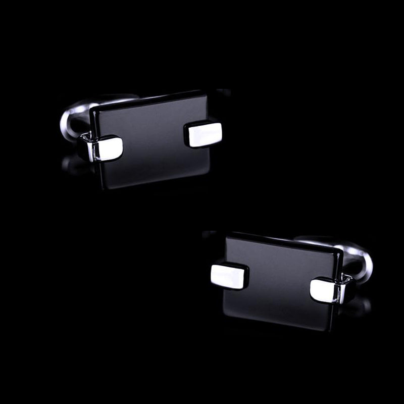 Black Brick Cufflinks
