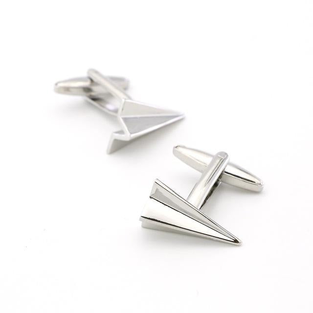 Paper Plane Novelty Cufflinks