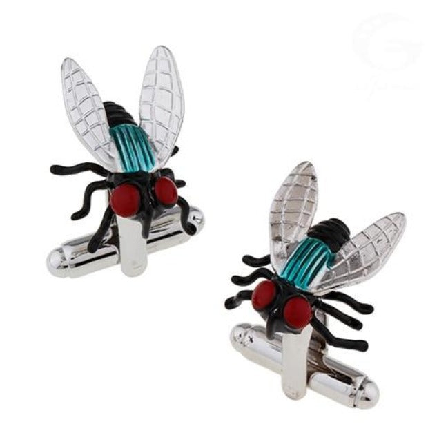 Housefly Novelty Cufflinks